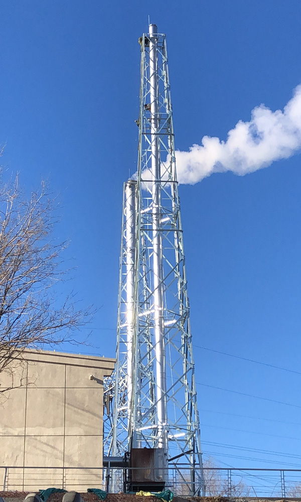 二七滑雪場項(xiàng)目(口徑DN800,高度30米)