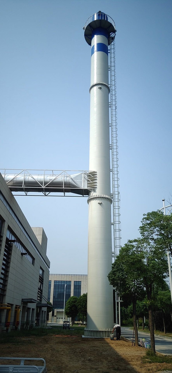 河南中煙黃金葉項(xiàng)目（口徑DN2300mm，高度40m）